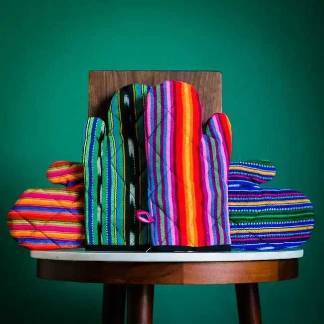 Handwoven Oven Mitt