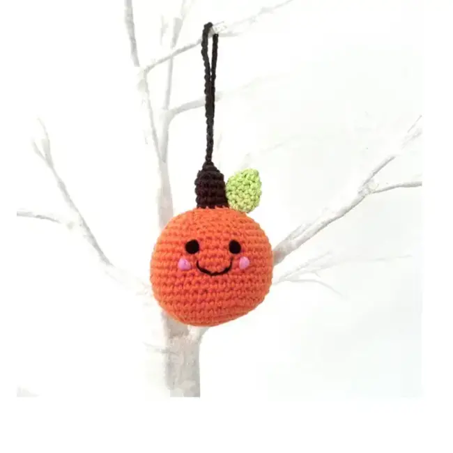 Knit Christmas Ornament - Friendly Clementine