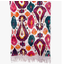 Retro Ikat Throw / Tapestry (70x50)