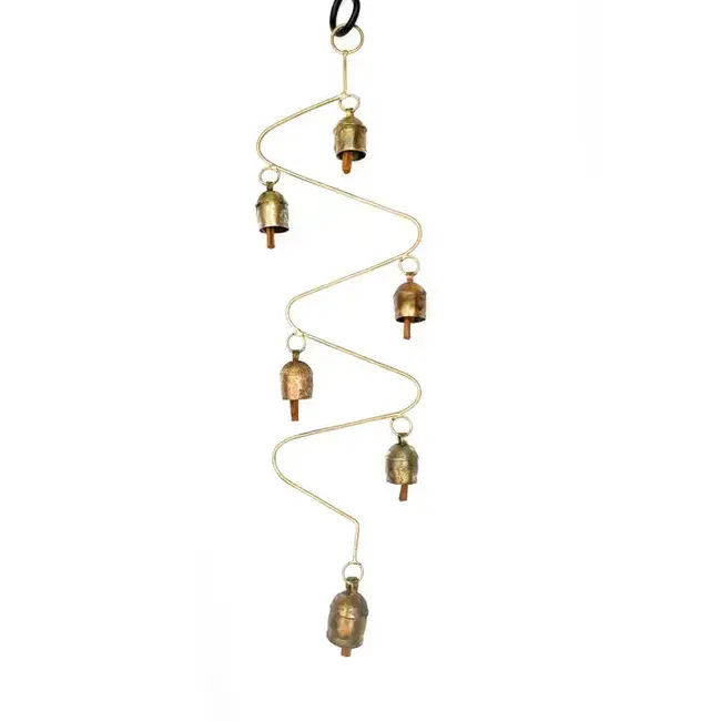 Zig Zag Chime w/ 6 Bells