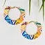 Guatemala Fiesta Round Earrings - Multi