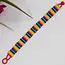 Guatemala Rainbow  Beaded Friendship Bracelet