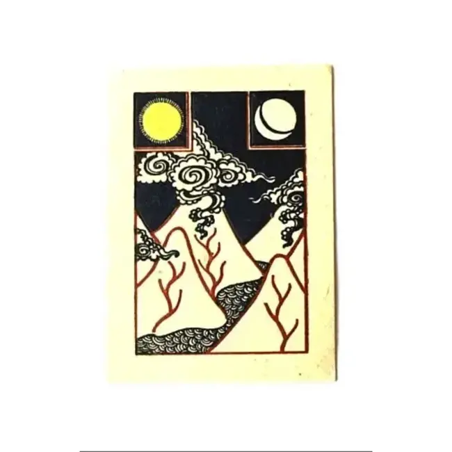 Tibetan Mountain Card