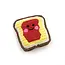 Bangladesh CLEARANCE Crochet Rattle - Jammy Toast