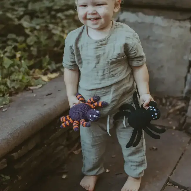 Spider Rattle - Black