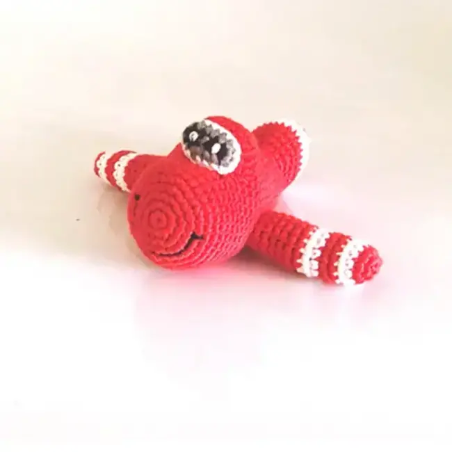 Toy Plane Rattle - Red