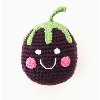 Bangladesh Crochet Rattle - Blackberry