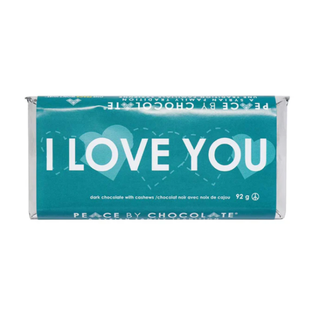 Peace by Chocolate - I Love You 92g