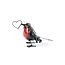 Recycled Metal Robin w/ Heart