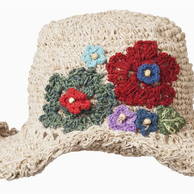 Hemp & Cotton Wire Rim Hat