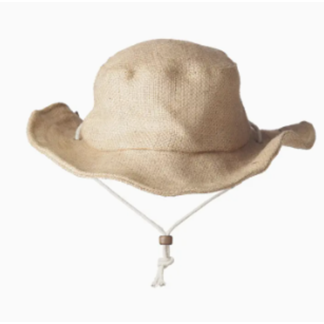 Jute Wire Rim Hat
