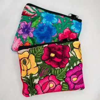Guatemala Flower Coin Purse