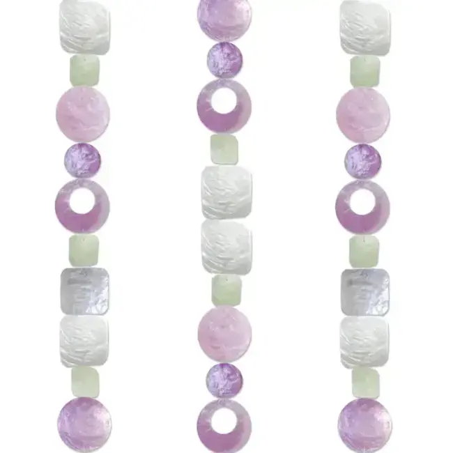 Capiz Chime - Lilac