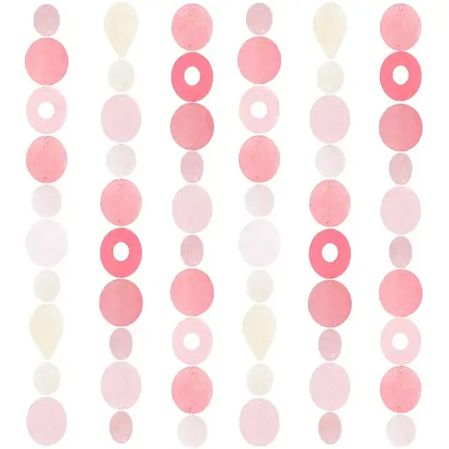 Capiz Chime - Pretty in Pink