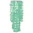 Indonesia Capiz Chime - Turquoise