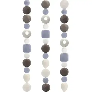 Indonesia Capiz Chime - Silver Lining