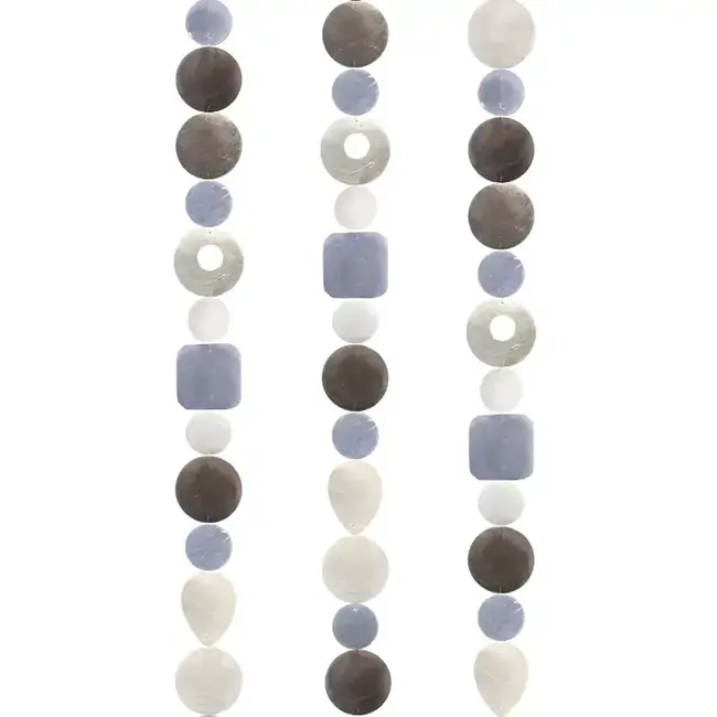 Capiz Chime - Silver Lining