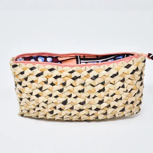 CLEARANCE Palm Leaf Coin Purse
