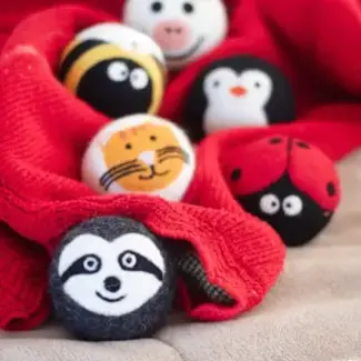 Nepal Wool Dryer Ball - Critters
