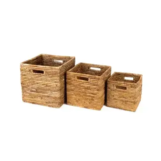 Rwanda CLEARANCE Banana Leaf Nesting Cube