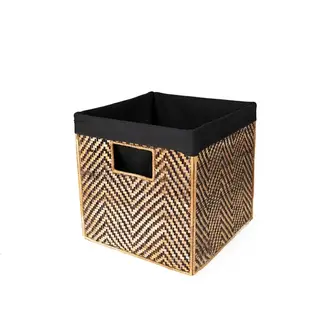 Rwanda CLEARANCE Banana Panel Nesting Cube - Small