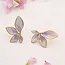 Flourish Lavender Leaf Earrings