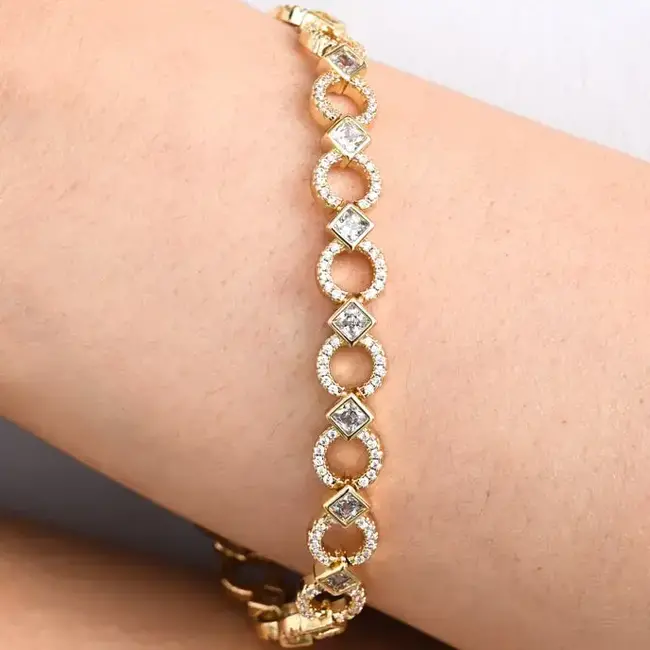 Gilded Halo Bracelet