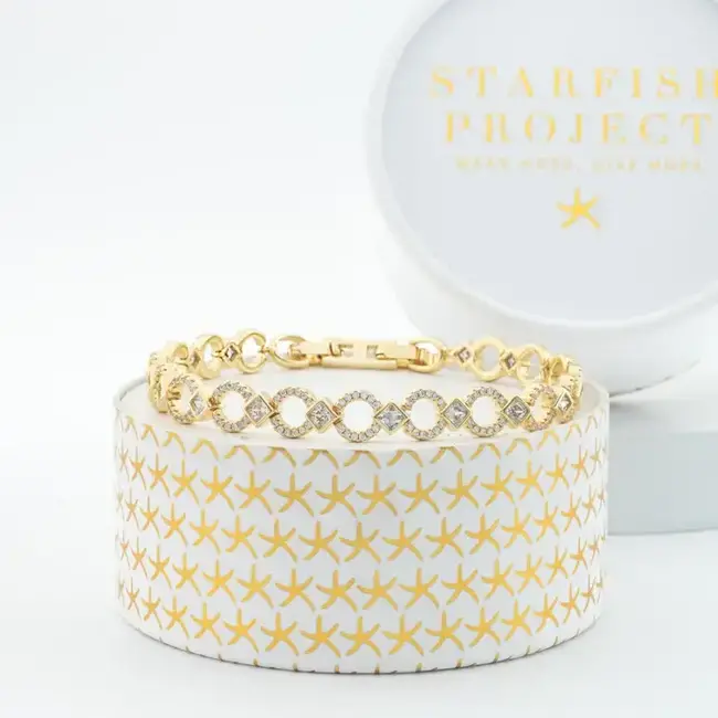 Gilded Halo Bracelet