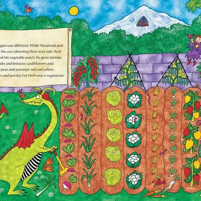 Herb, The Vegetarian Dragon - Paperback