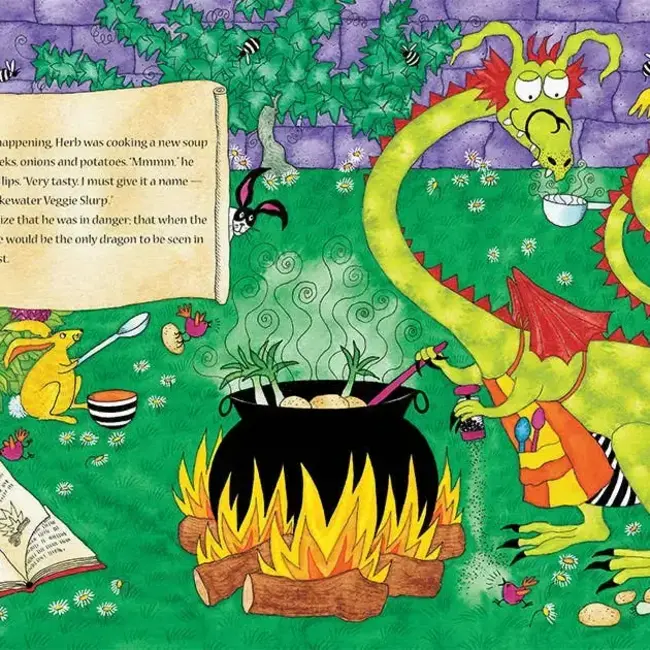 Herb, The Vegetarian Dragon - Paperback