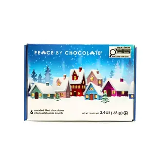 Canada Peace By Chocolate - Holiday Box 6pc