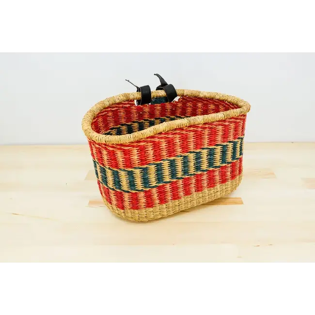 Elephant Grass Bicycle Basket