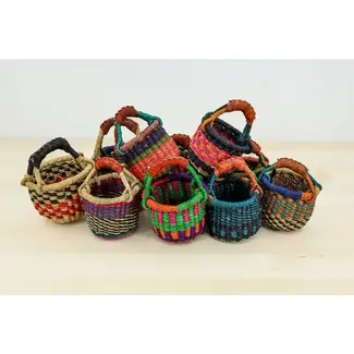 Ghana Bolga Market Basket - Mini
