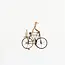 Kenya Bicycle Figurine