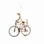 Banana Fibre Bicycle Figurine