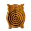 India Acacia Wood Labyrinth - Owl