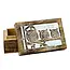 India Keepsake Box - White Washed Three Wise Owls