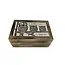 Keepsake Box - White Washed Three Wise Owls