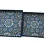 India Vanity Tray Blue Mandala Square