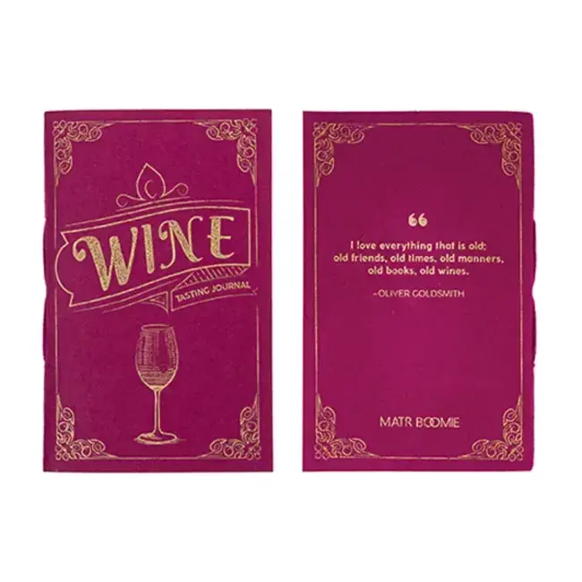 Wine Tasting Pocket Journal