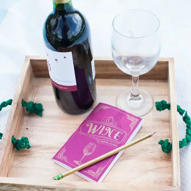 Wine Tasting Pocket Journal