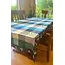 Nepal CLEARANCE Colourful Cotton Check Tablecloth (50x92)