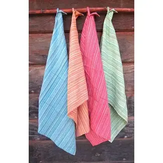 Nepal Striped Cotton Dishtowel