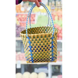 Nepal Woven Doko Market Basket Bag