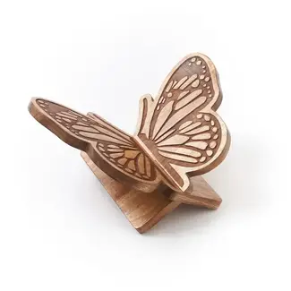 India Butterfly Open Book Stand Holder