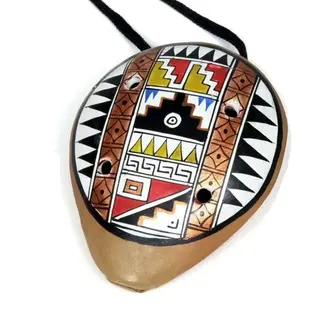 Peru Traditional Ocarina Necklace