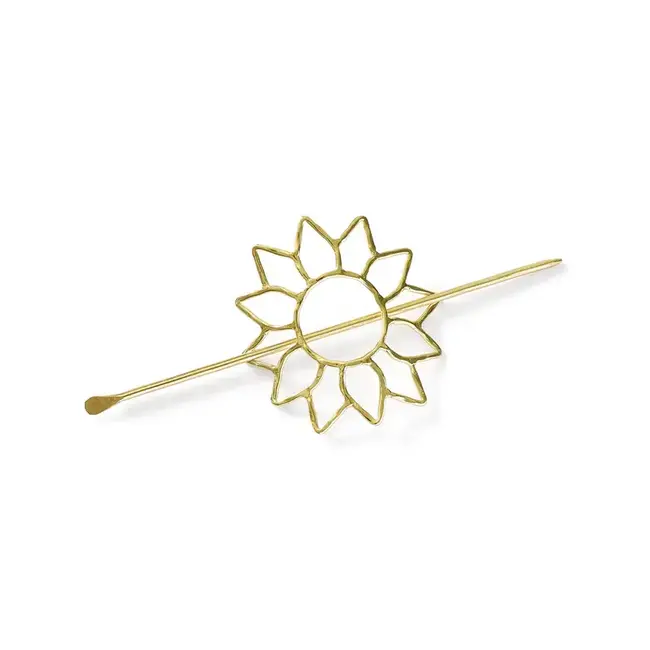 Hair Pin - Suryamukhi Sunflower w/ Stick