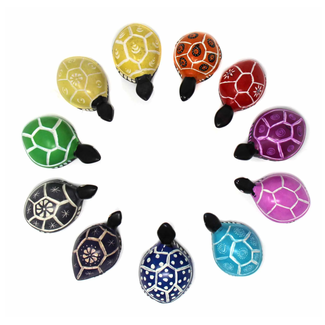 Kenya Soapstone Animal Figurine - Turtle 3" Kenya Soapstone Animal Figurine - Turtle 3"