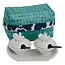 Indonesia Ceramic Salt & Pepper Box Set - White Bee