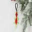Small Lizard Beaded Ornament